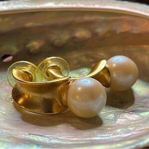 Faux Pearl and Gold Tone Fashion Jewelry